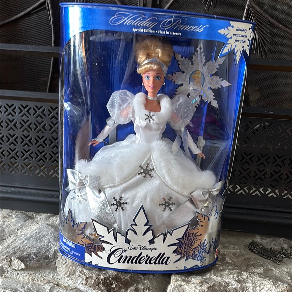 Disney Cinderella Holiday Princess Doll - White